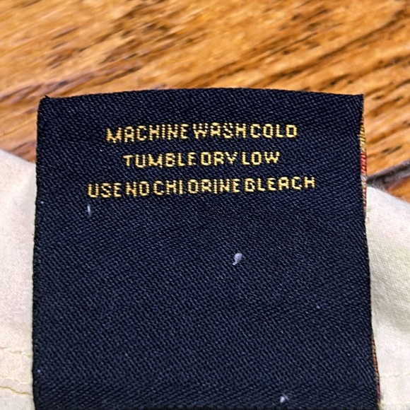 Conga Line Caribbean Soul vintage pale yellow button front blouse. Size Medium - Picture 3 of 8